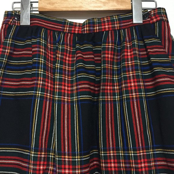 VINTAGE PERRUZZA SPORTSWEAR PLAID SKIRTS SIZE 10 - Picture 6 of 7